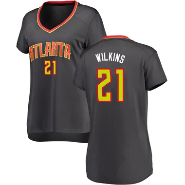 Black Dominique Wilkins Women's Fast Break Atlanta Hawks Jersey - Icon Edition