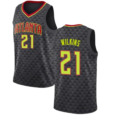 Black Dominique Wilkins Youth Swingman Atlanta Hawks Jersey - Icon Edition